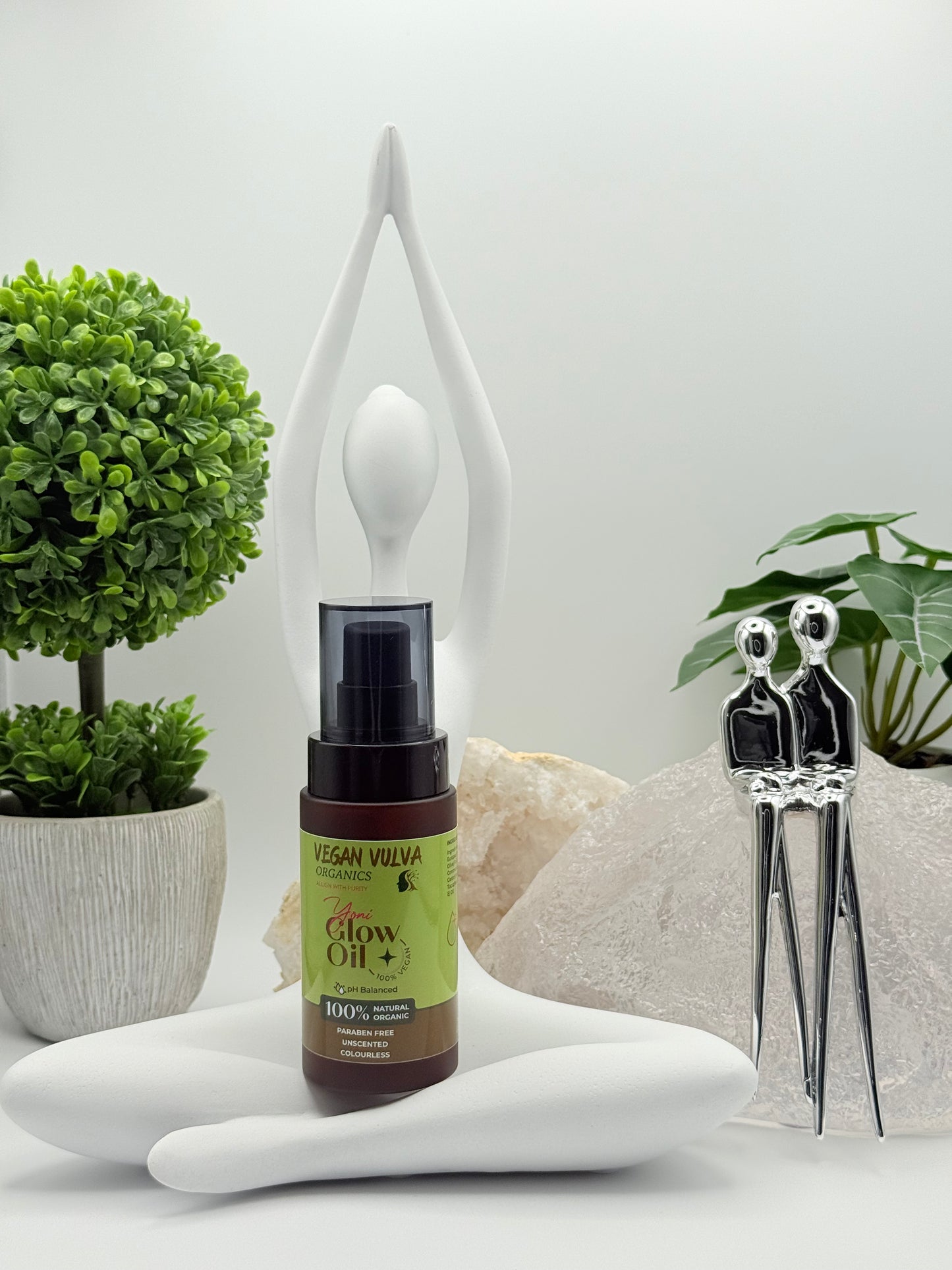 Vegan Vulva 100% Natural organic Yoni Glow Oil