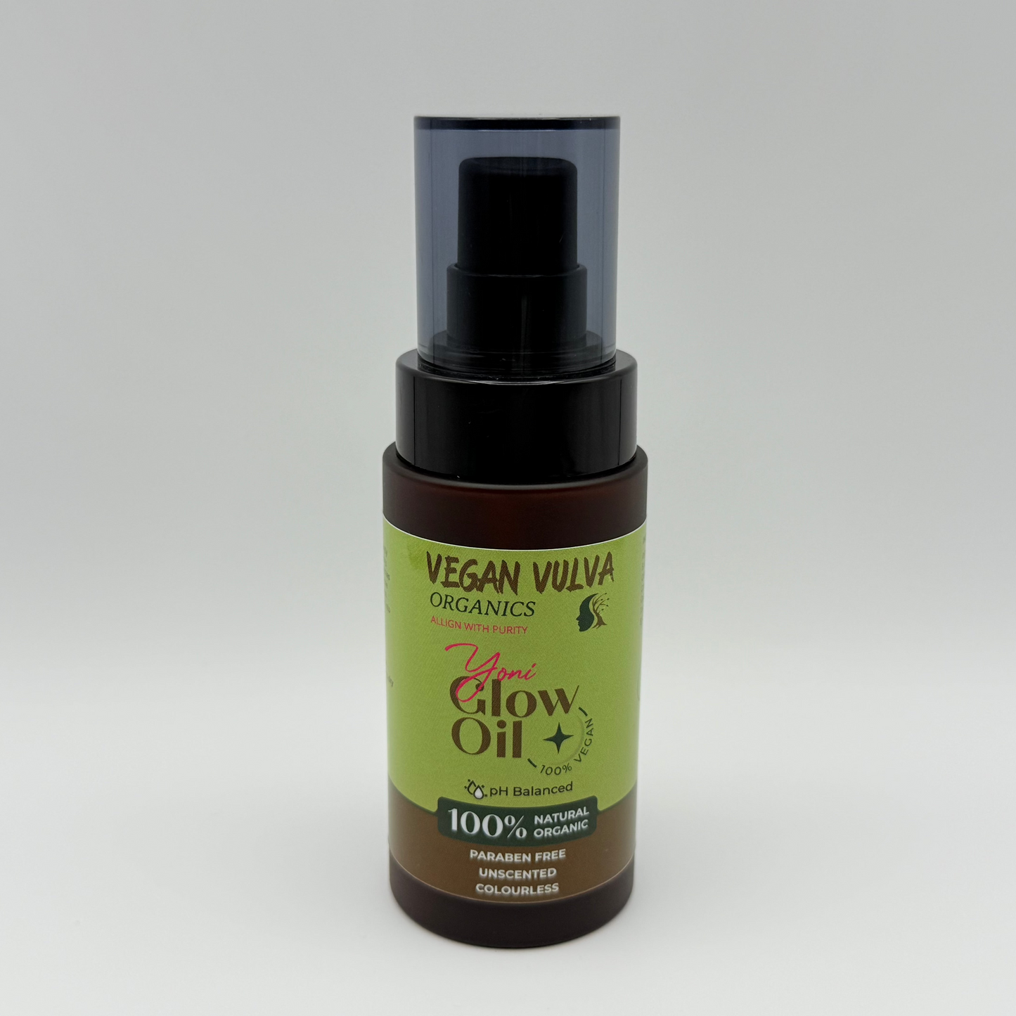 Vegan Vulva 100% Natural organic Yoni Glow Oil